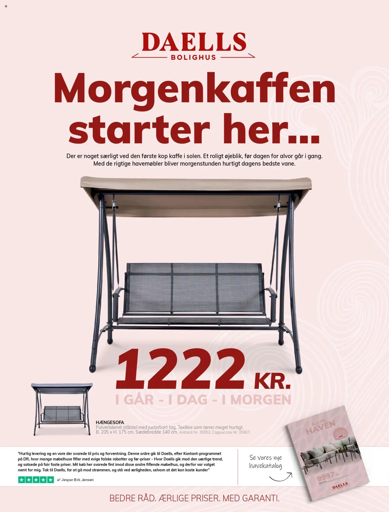 Daells Bolighus - Tilbudsavis - side 1- gyldig fra 25/03/2026