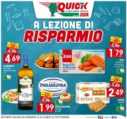 Anteprima SISA Quick catalogo valida dal 12/09/2025