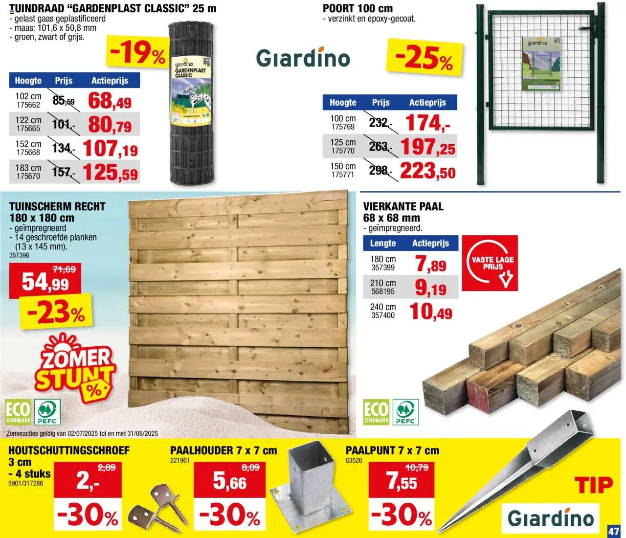 Hubo folder - pagina 47- geldig vanaf 16/07/2025