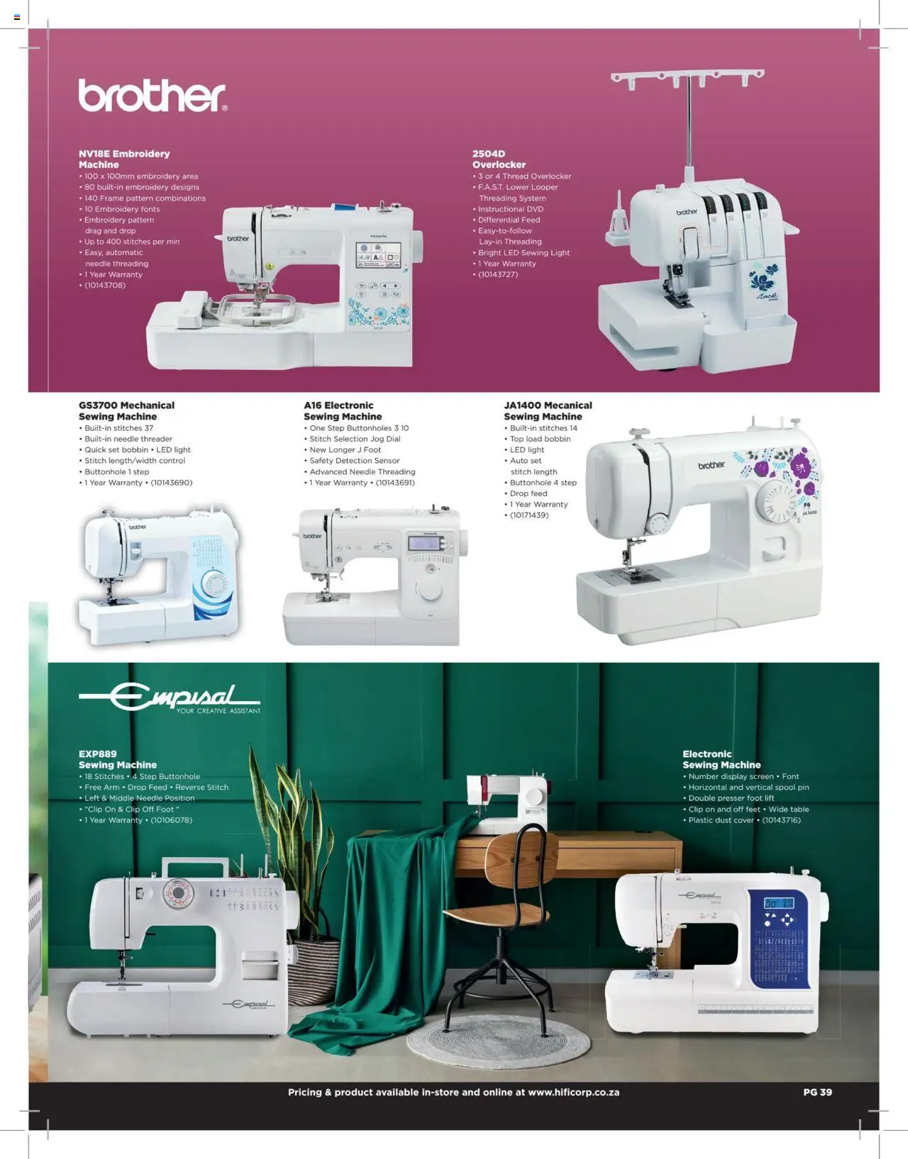 HiFi Corp - Extended Range Catalogue - page 39- valid from 12/02/2024