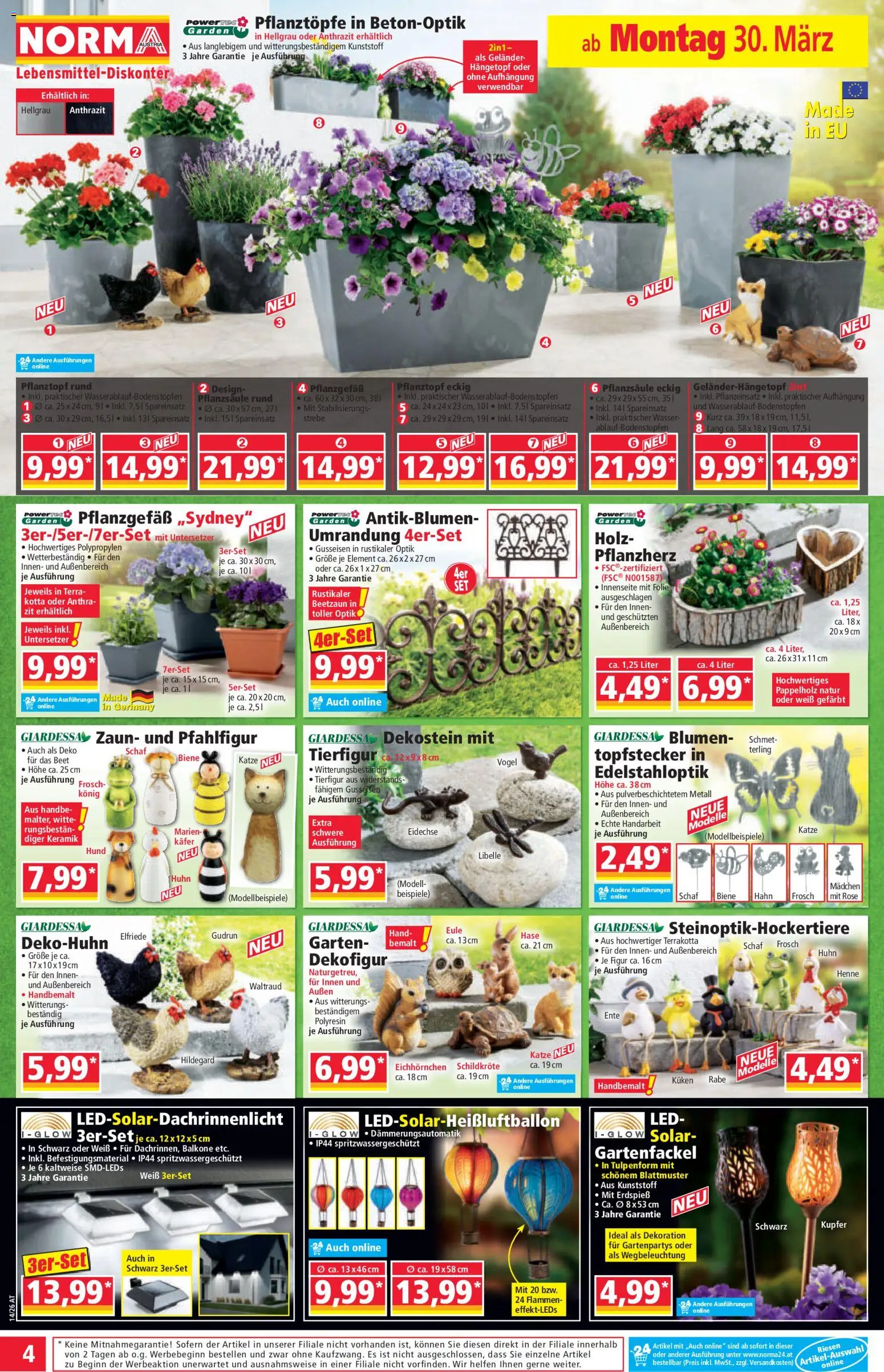 Norma Flugblatt - page 4- valid from 30.03.2026