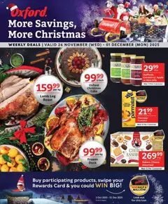 Preview Oxford Freshmarket Specials valid from 26/11/2025