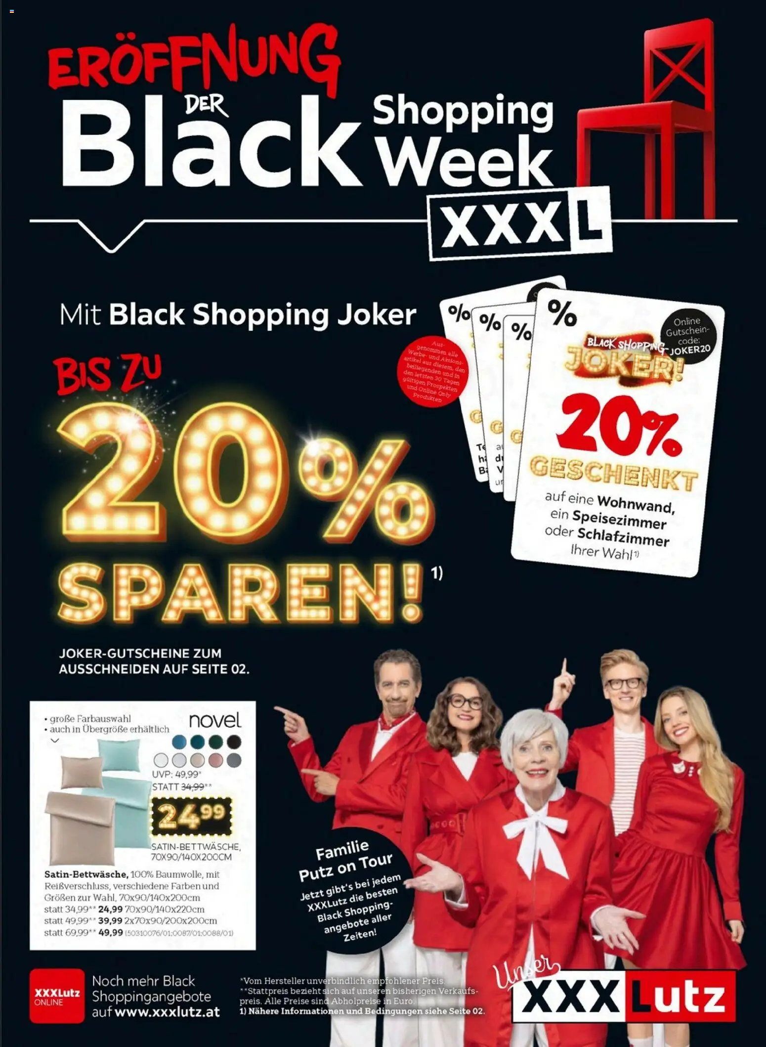 XXXLutz - Black Friday - Seite 1- gültig ab 18.11.2025