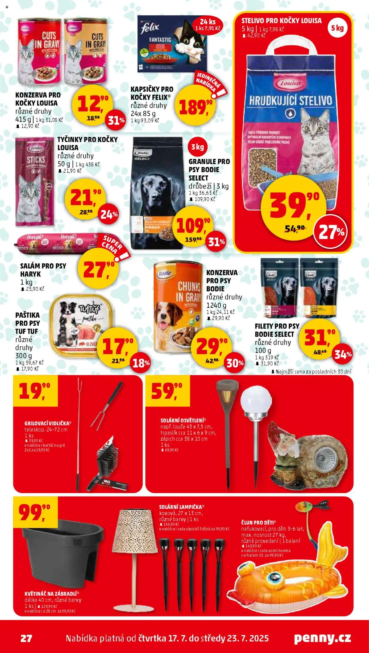 Penny Market leták - Čtvrtečník - strana 27- platný od 17.07.2025