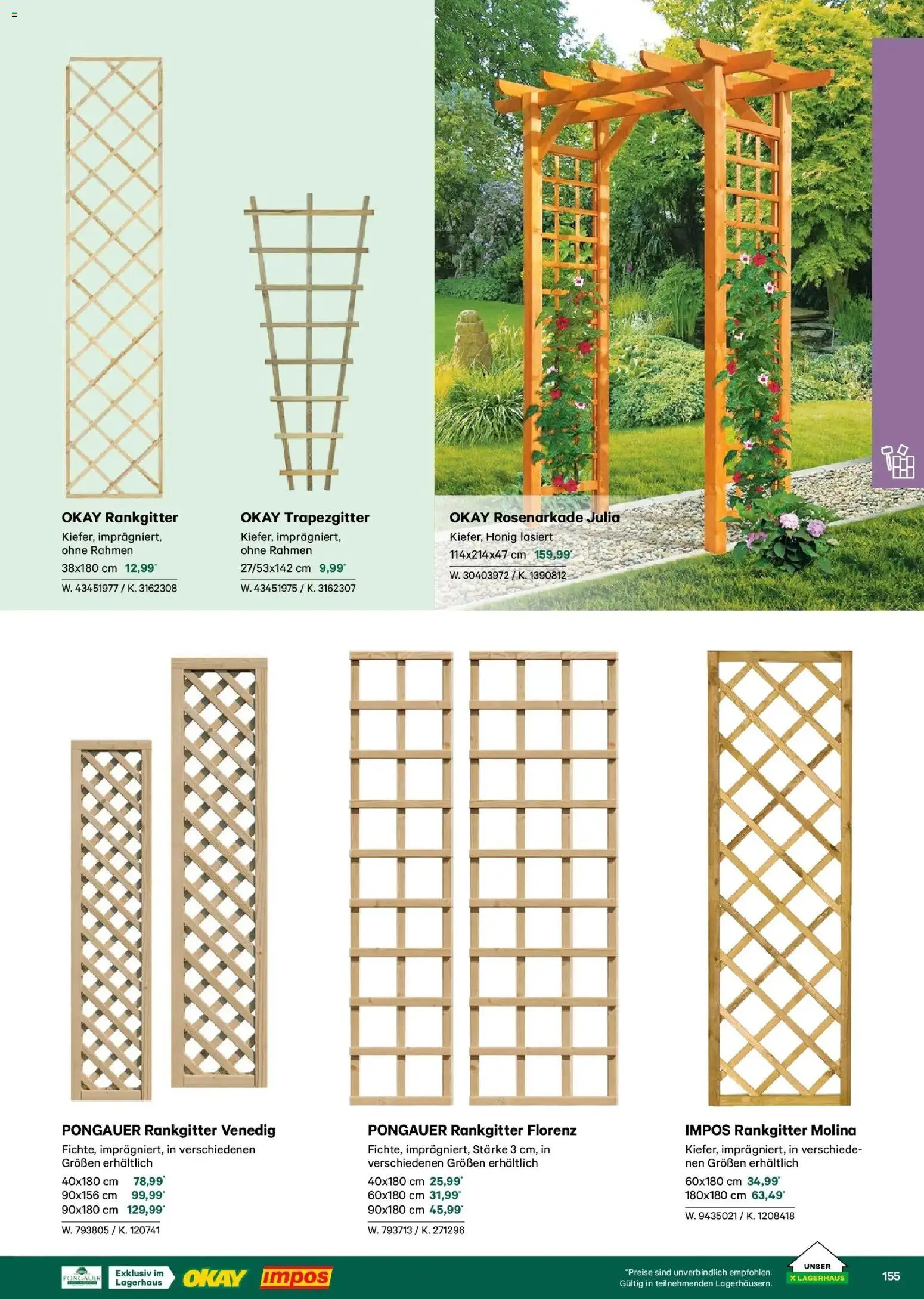 Lagerhaus Garten & Freizeit Katalog 2026 - Wien, Innsbruck - page 155- valid from 01.03.2026
