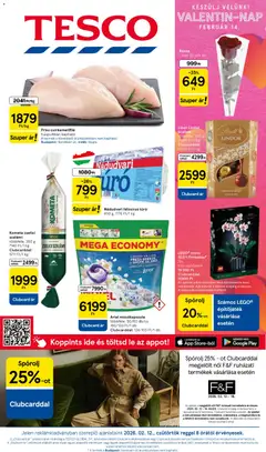 Előnézet Tesco Hipermarket - Akciós újság  érvényes 2026.02.12.-tól