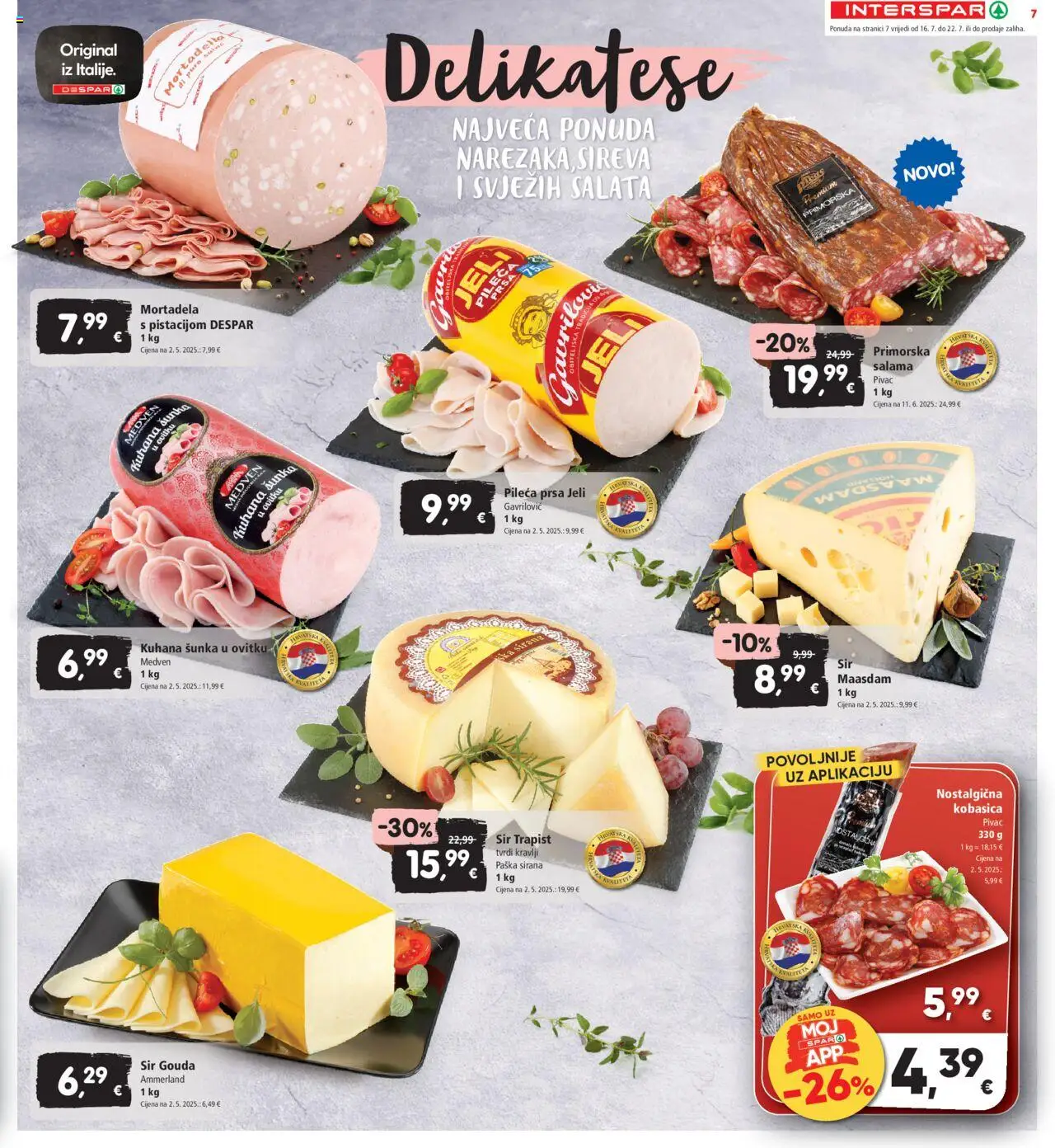 Katalog Interspar - stranica 7- važeći od 16.07.2025