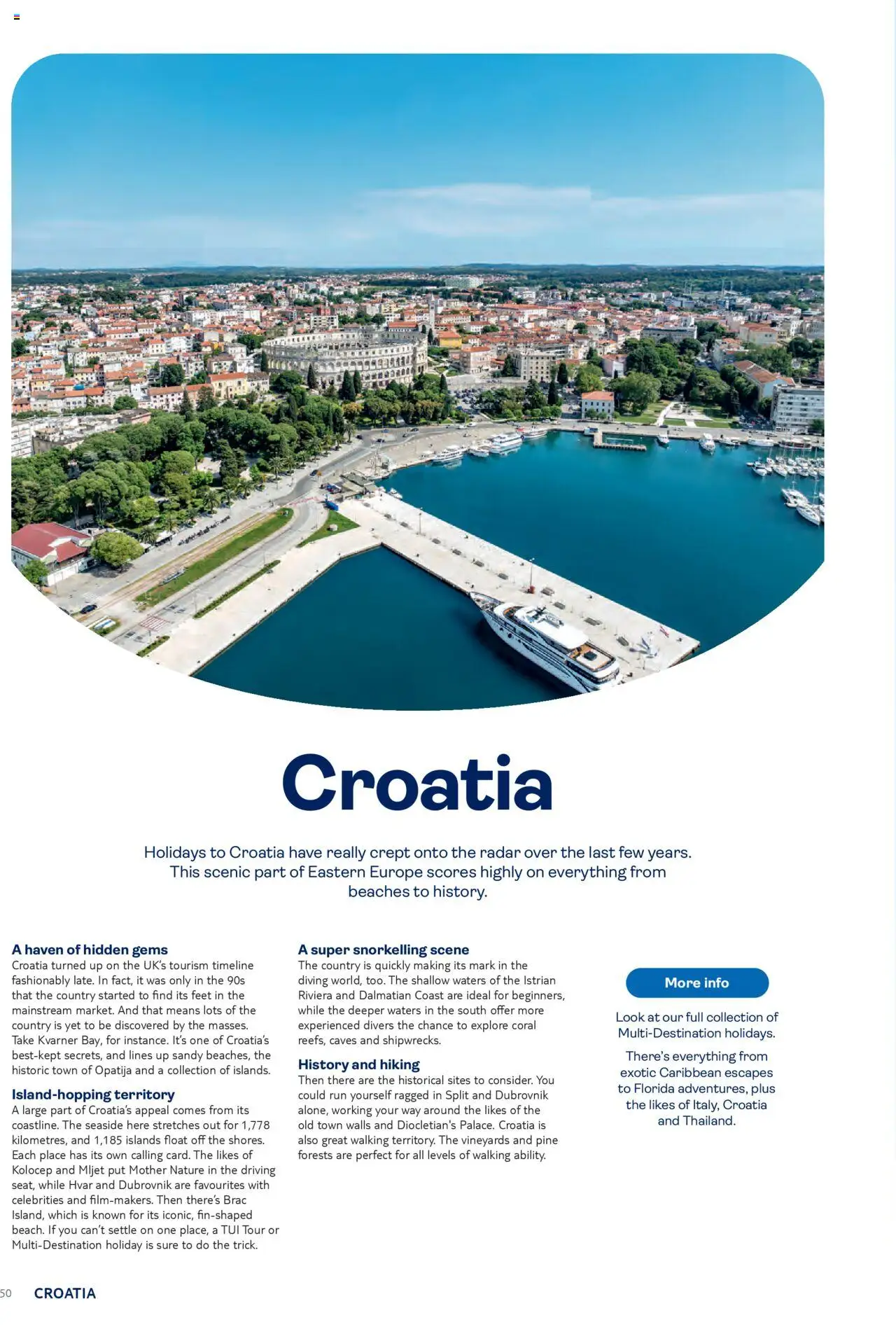 TUI - Italy, Malta & Croatia - page 50- valid from 01/05/2025
