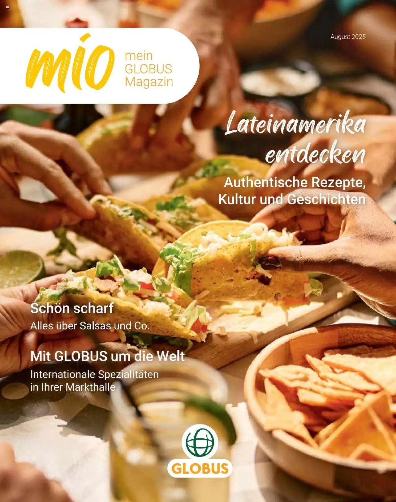 Globus - mio August 2025 - Seite 1 - gültig ab 01.08.2025