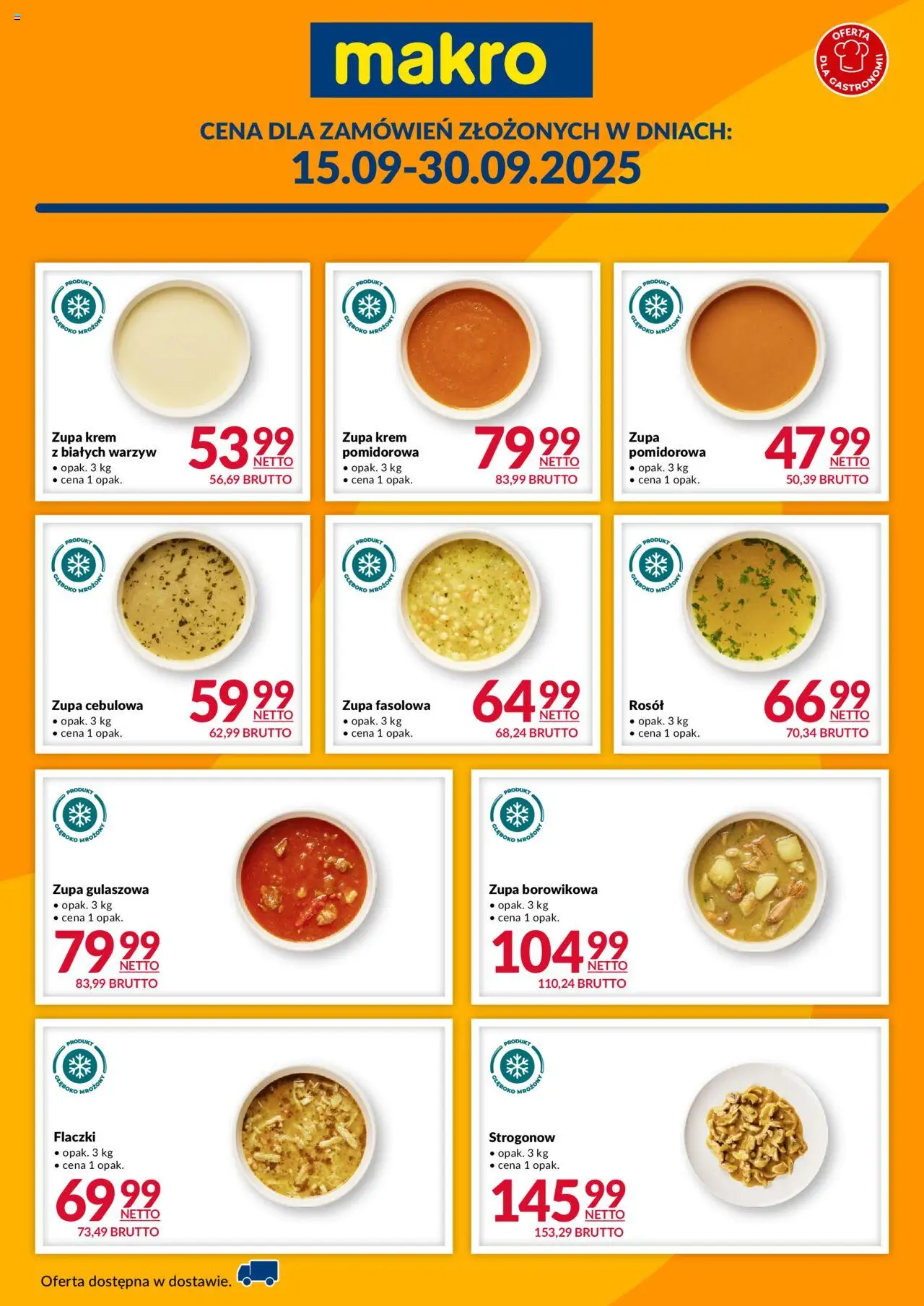 Makro Gazetka - Zupy - strona 1- ważny od 15.09.2025