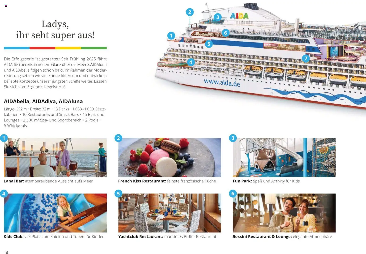 Aida AIDAselection - Seite 16 - gültig ab 01.04.2026