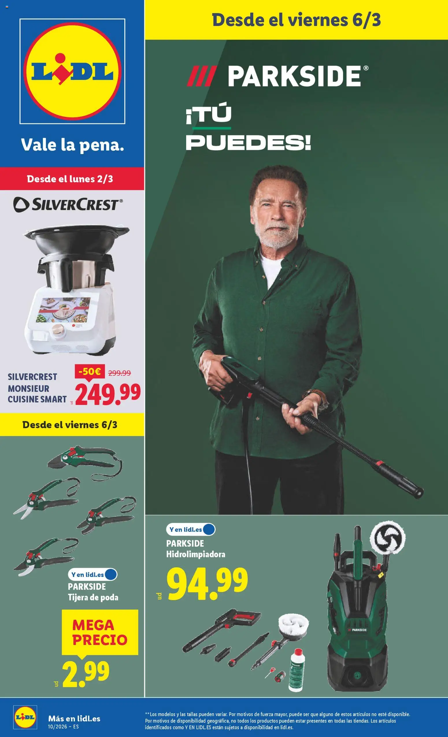 Lidl folleto de bazar - Página de 1 - Válido desde 02/03/2026