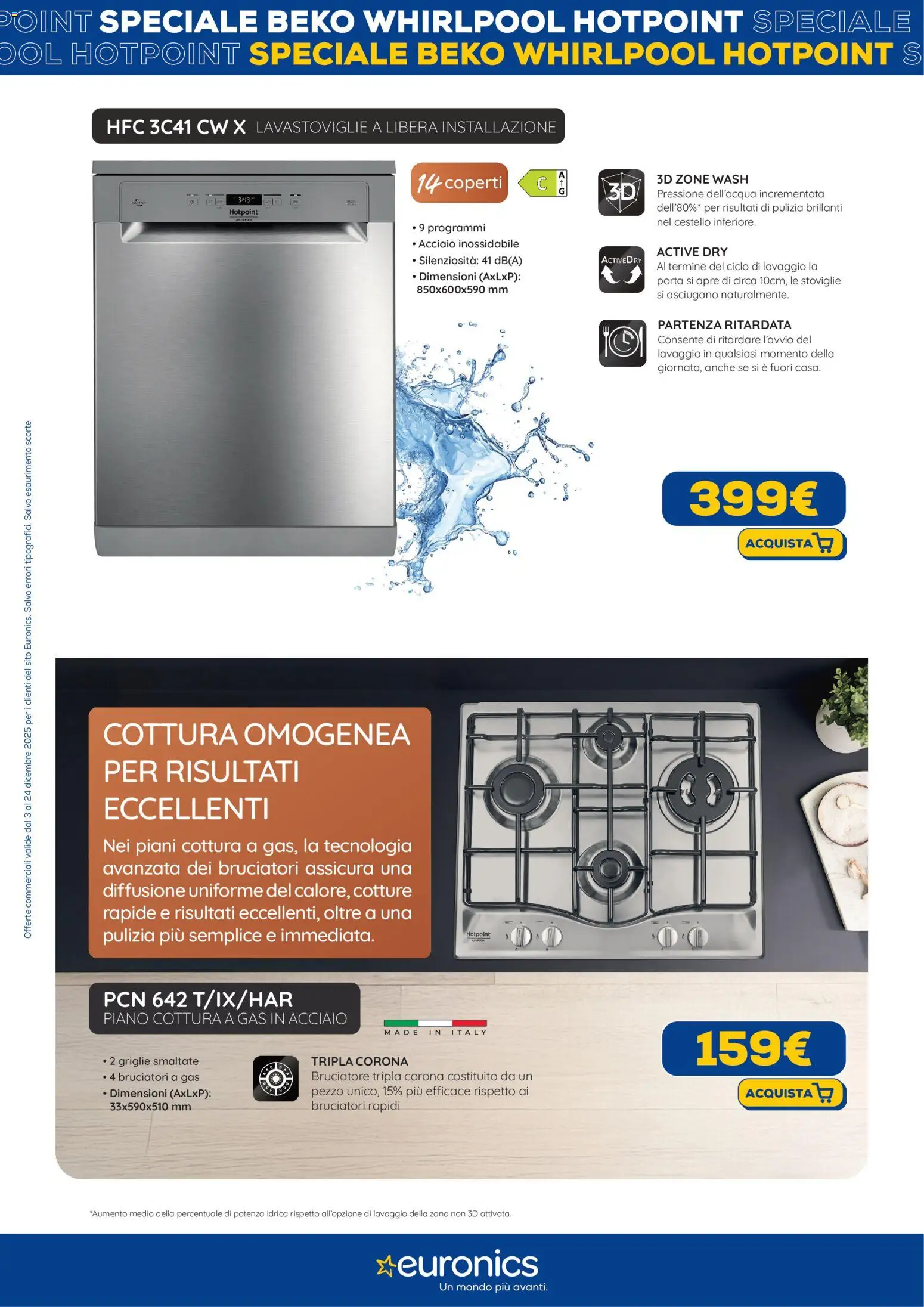 Euronics Beko, Whirlpool, Hotpoint catalogo - pagina 9 - valido dal 03/12/2025