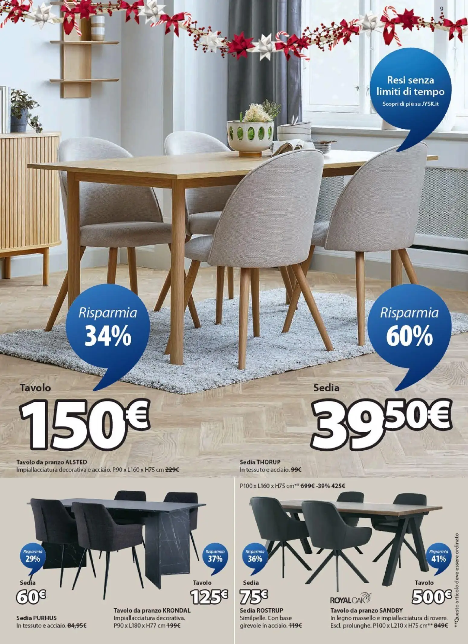 Volantino JYSK	 - pagina 9 - valido dal 24/11/2025
