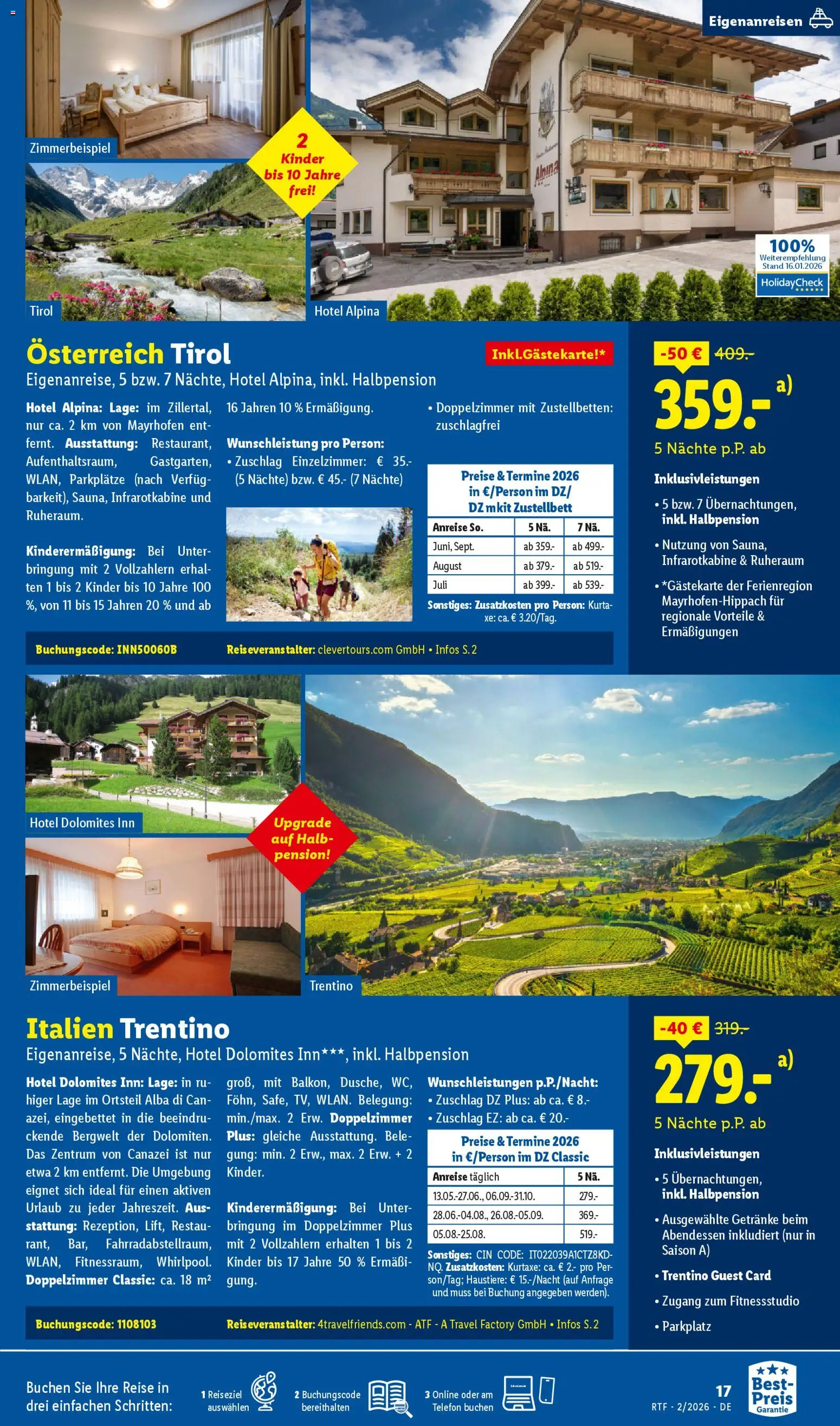 Lidl Reisen Prospekt 	 - Seite 17 - gültig ab 14.02.2026