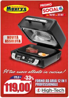 Anteprima Maury's Promo Social catalogo valida dal 14/07/2025