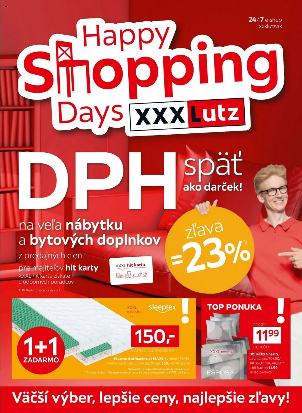 XXXLutz leták - strana 1- platný od 06.10.2025