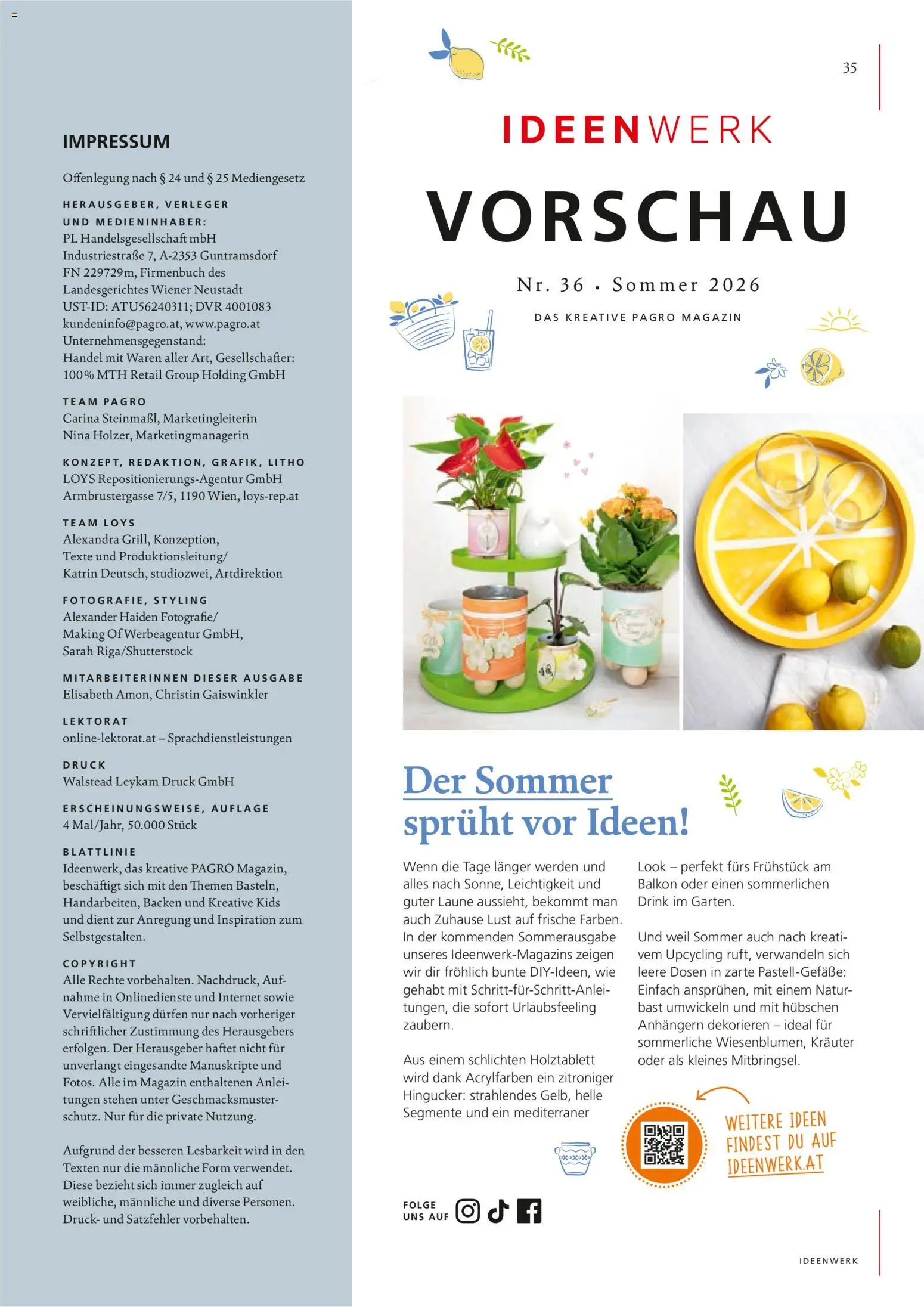 Pagro-Diskont Ideenwerk - page 35- valid from 01.03.2026