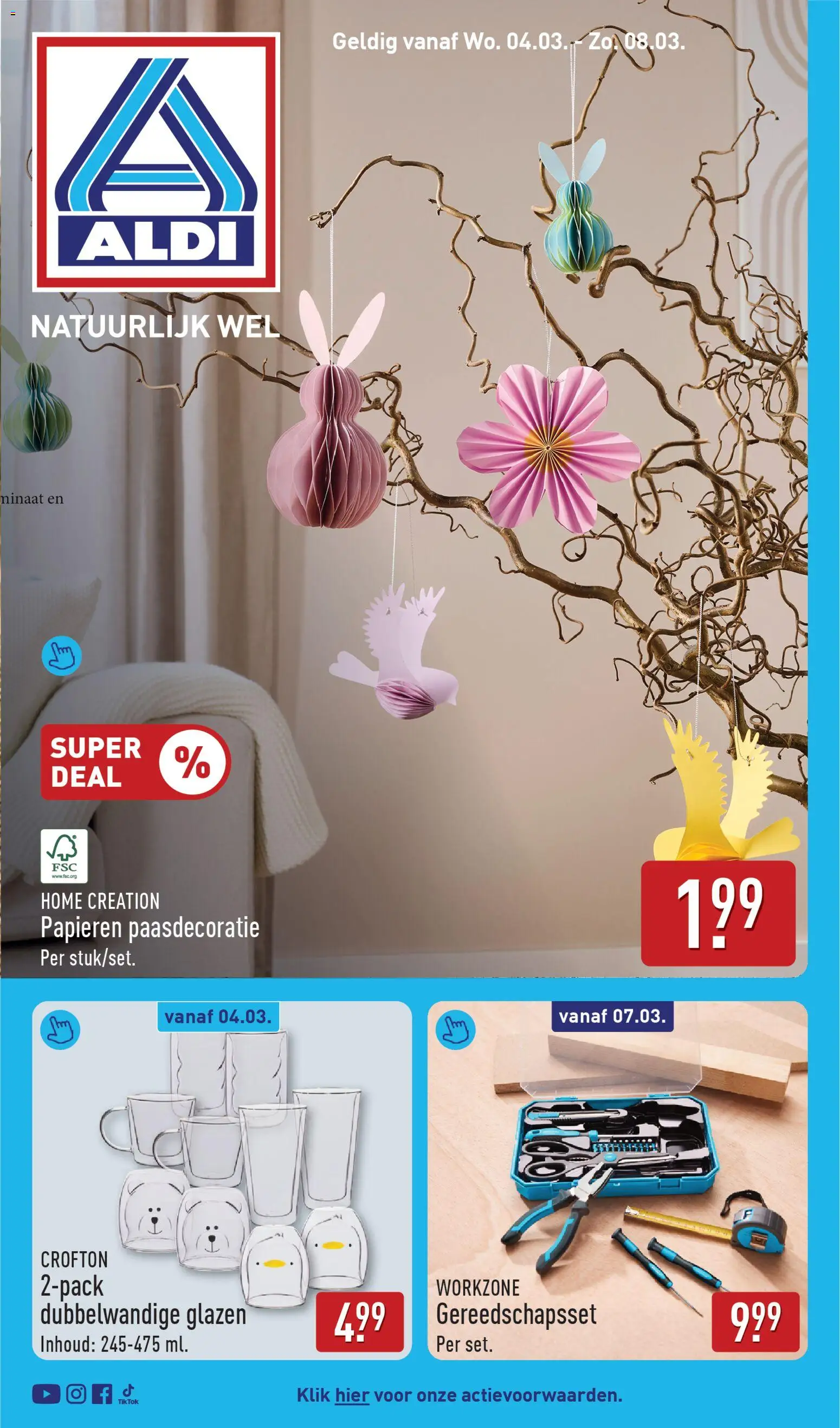 Aldi - Non food folder week 10 - pagina 1- geldig vanaf 04-03-2026