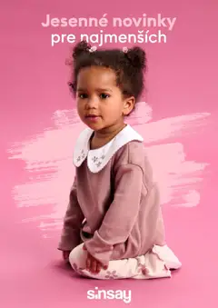 Sinsay leták platný od 28.10.2025