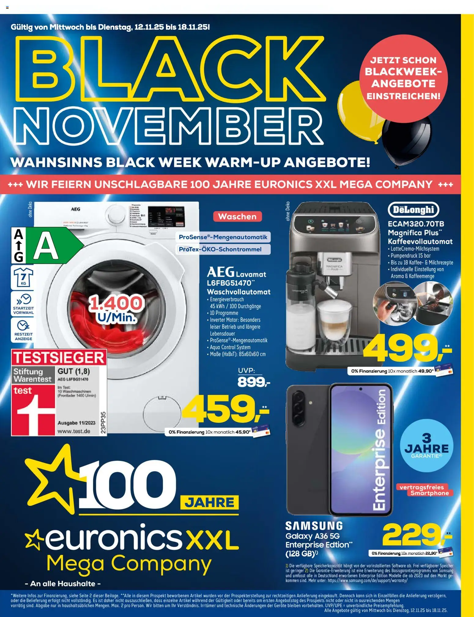 Euronics - Black Friday - Seite 1 - gültig ab 12.11.2025