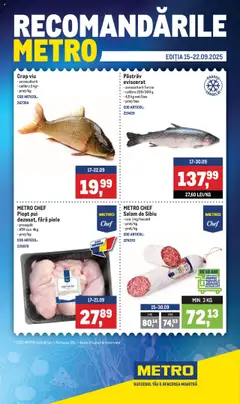 Catalog Metro valabil de la 15.09.2025