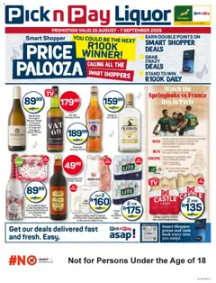Preview Pick n Pay - Liquor Specials valid from 25/08/2025