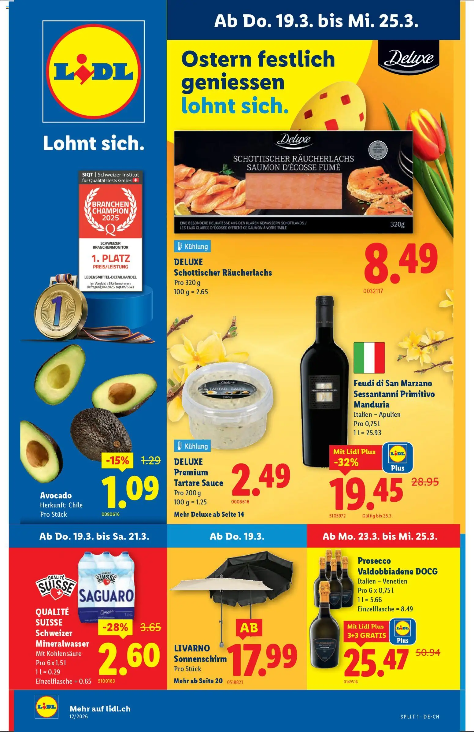 Lidl aktionen - Seite 1- gültig ab 19.03.2026