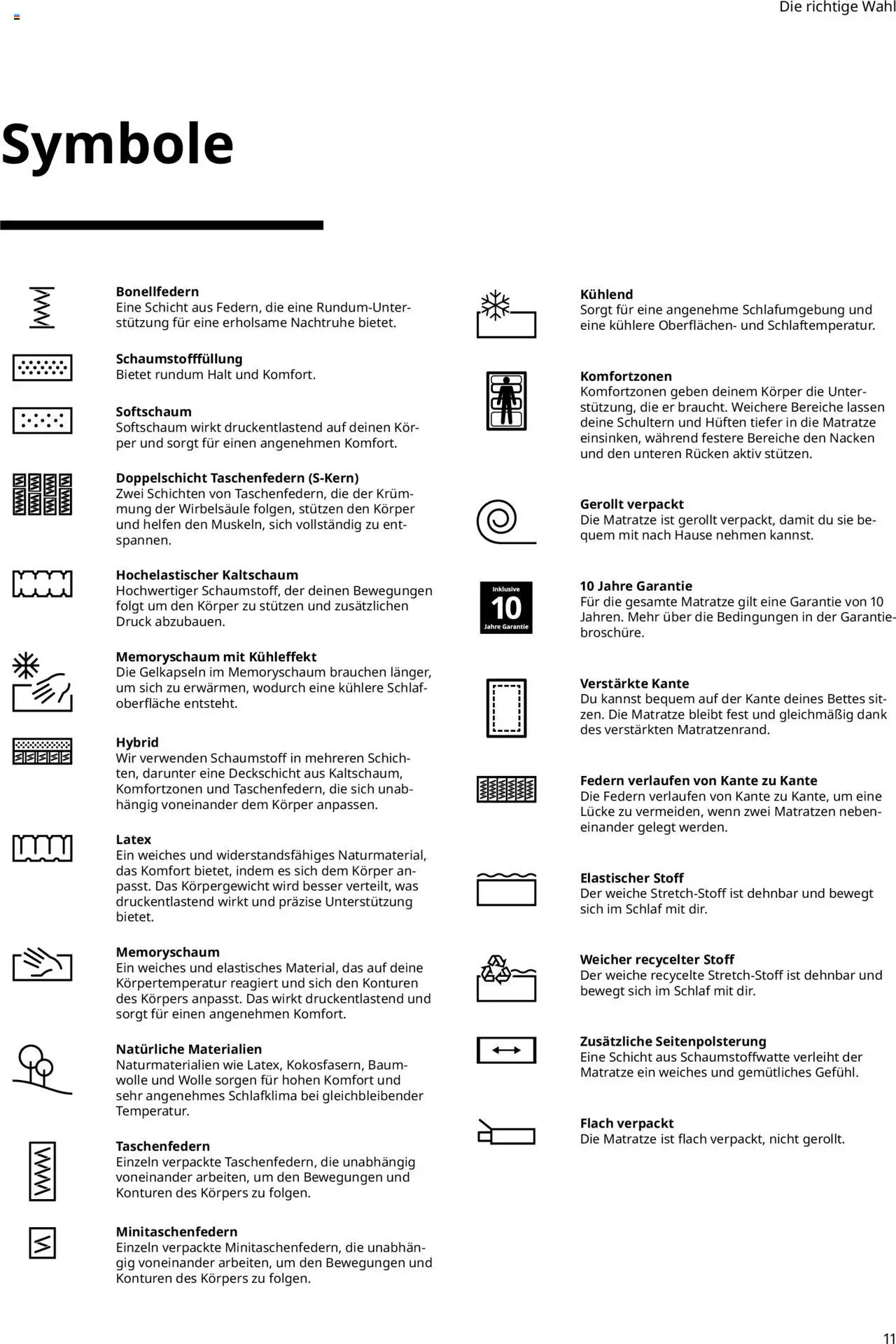 Ikea Prospekt  Schlafkomfort	 - Seite 11 - gültig ab 30.09.2025