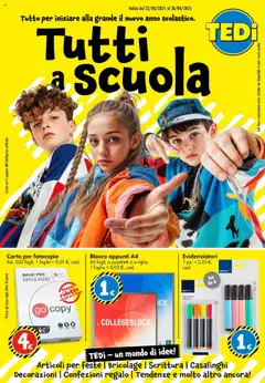 Anteprima Volantino TEDi	 valida dal 20/08/2025