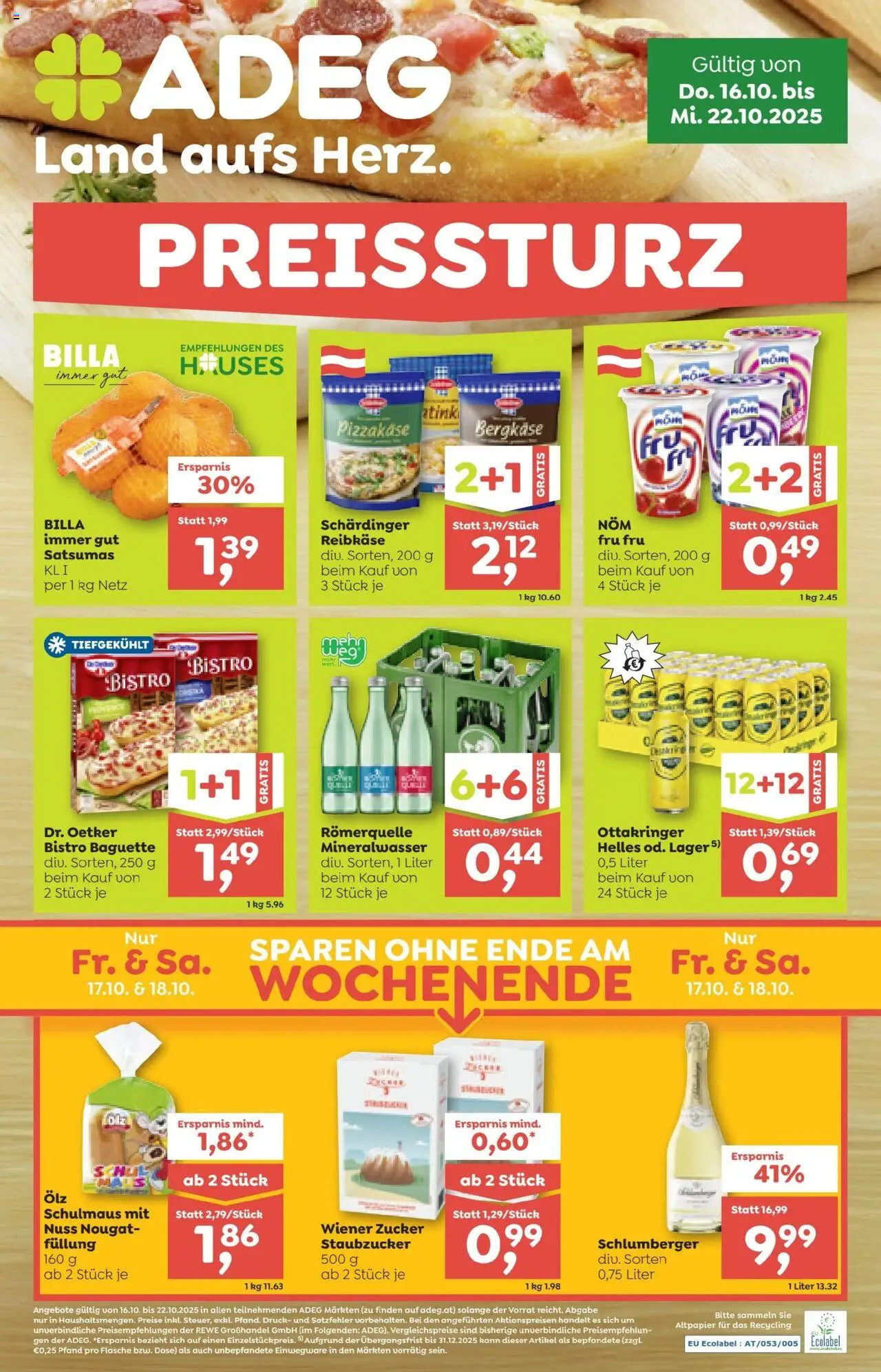 ADEG Vorarlberg - Seite 1- gültig ab 16.10.2025