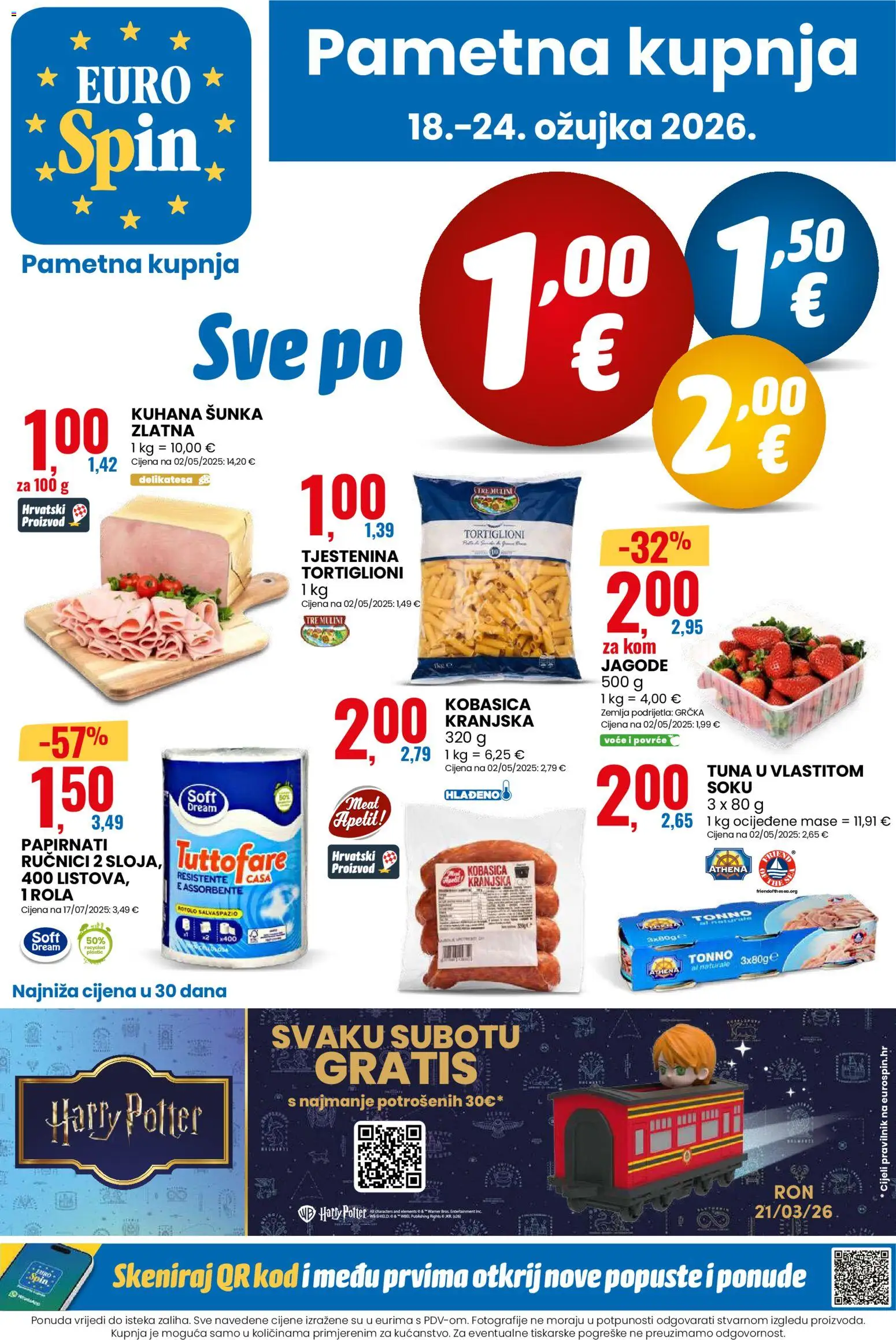 Katalog Eurospin - stranica 1- važeći od 18.03.2026
