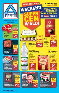 Podgląd Aldi Gazetka - Okazje na weekend ważny od 31.07.2025