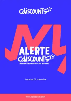 Aperçu Cdiscount catalogue valable à partir du 31/10/2025