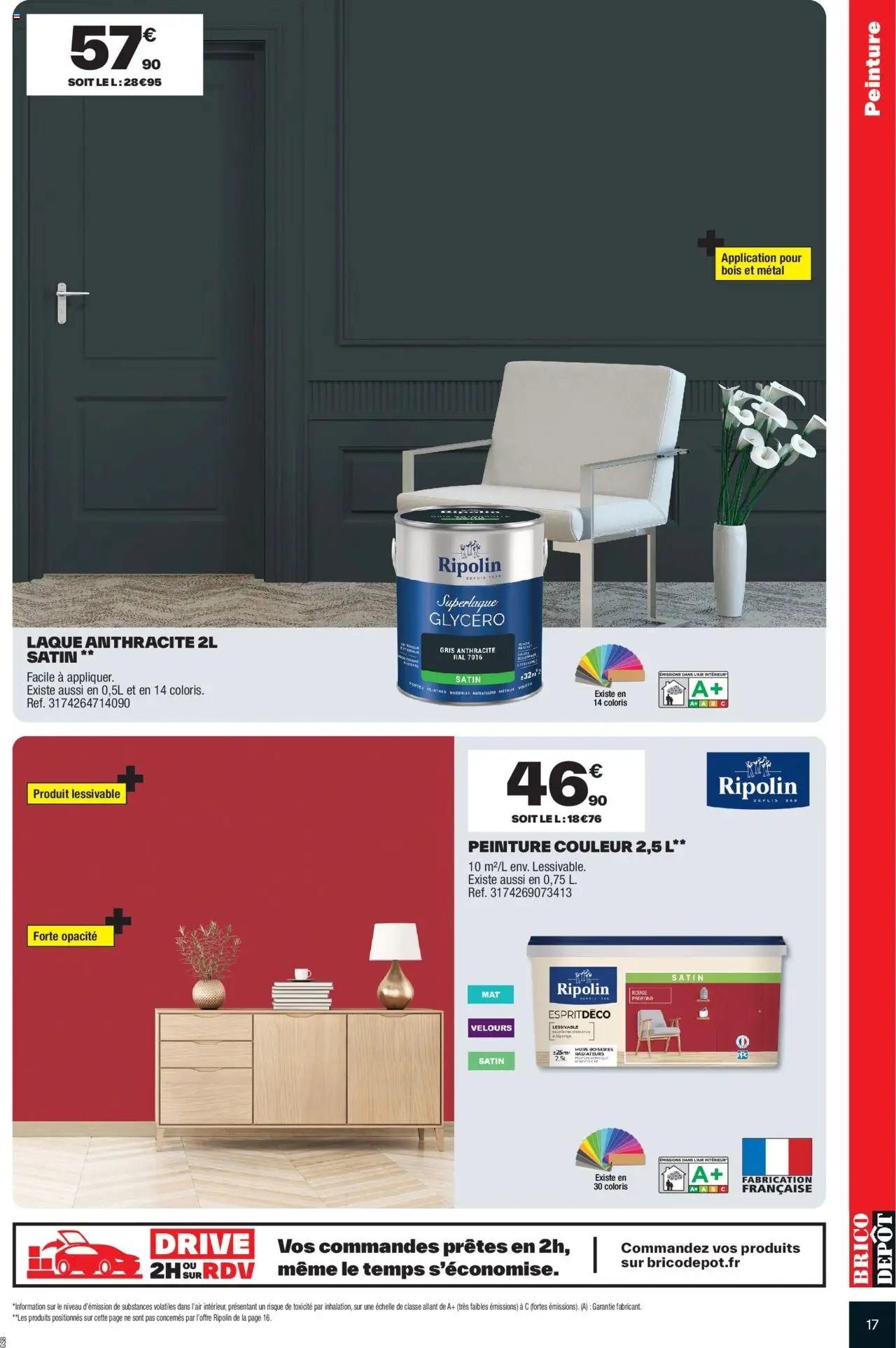 Brico Dépôt catalogue - page 17 - valable à partir du 18/07/2025