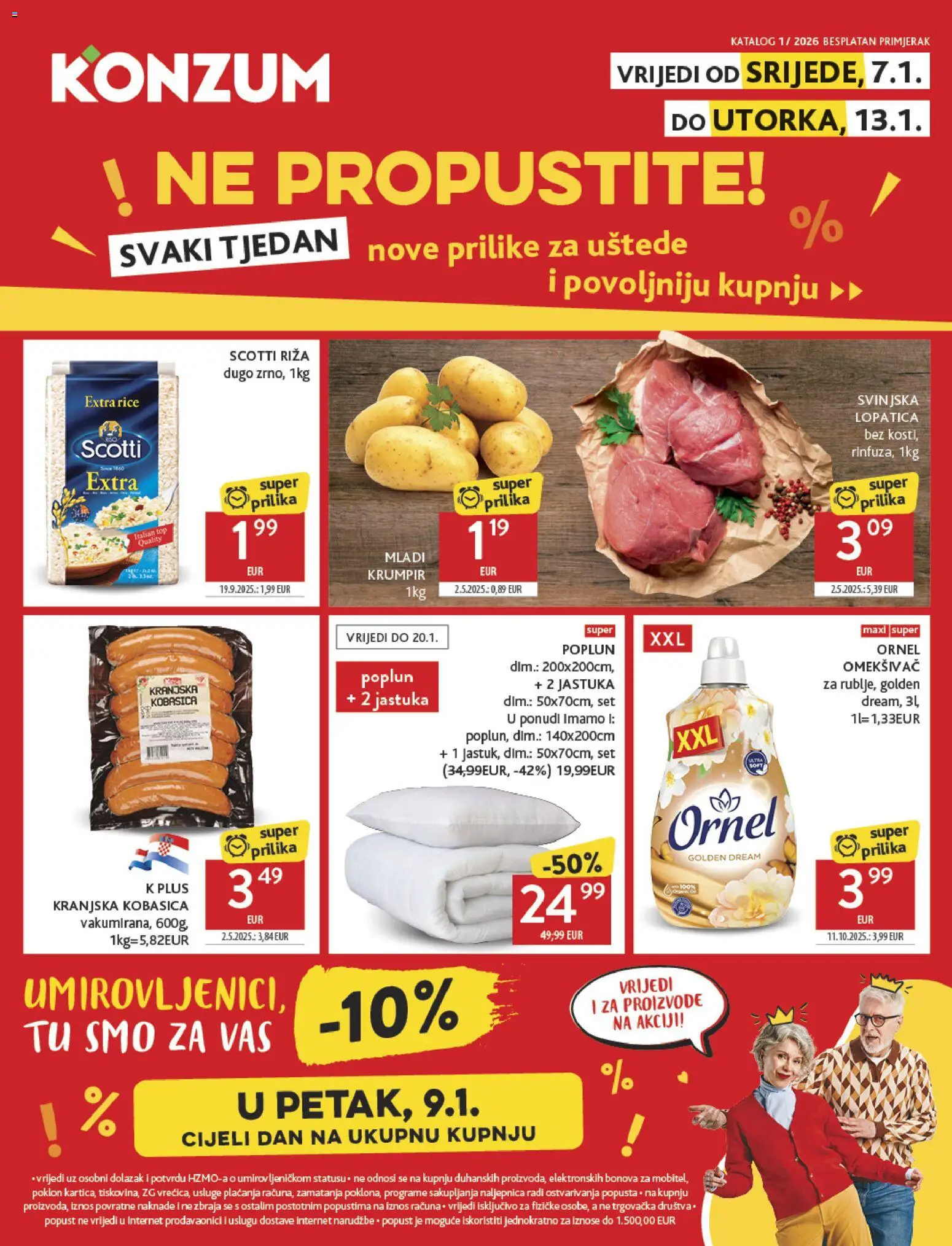 Katalog Konzum - stranica 1- važeći od 07.01.2026