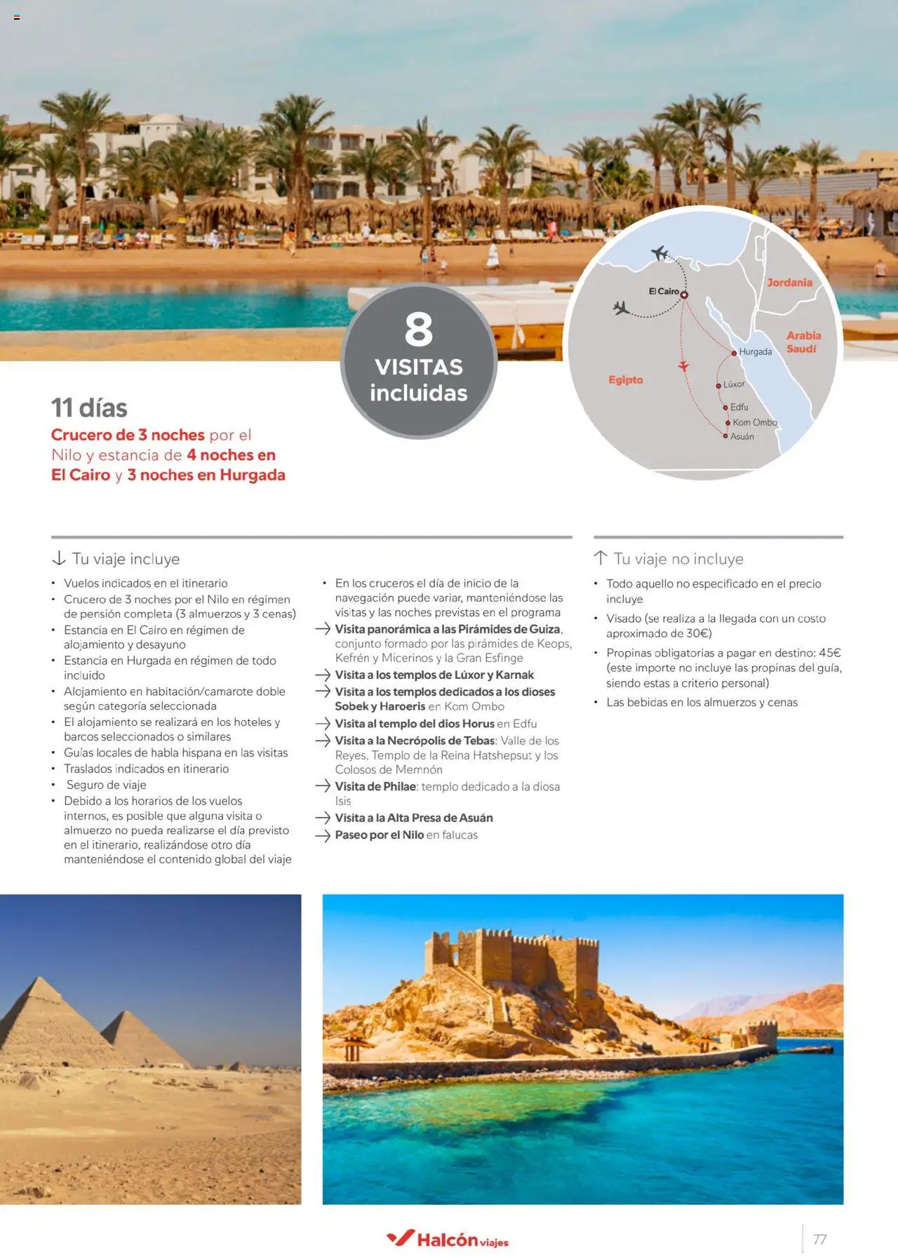 Halcón Viajes Egipto - Página de 77 - Válido desde 01/07/2025