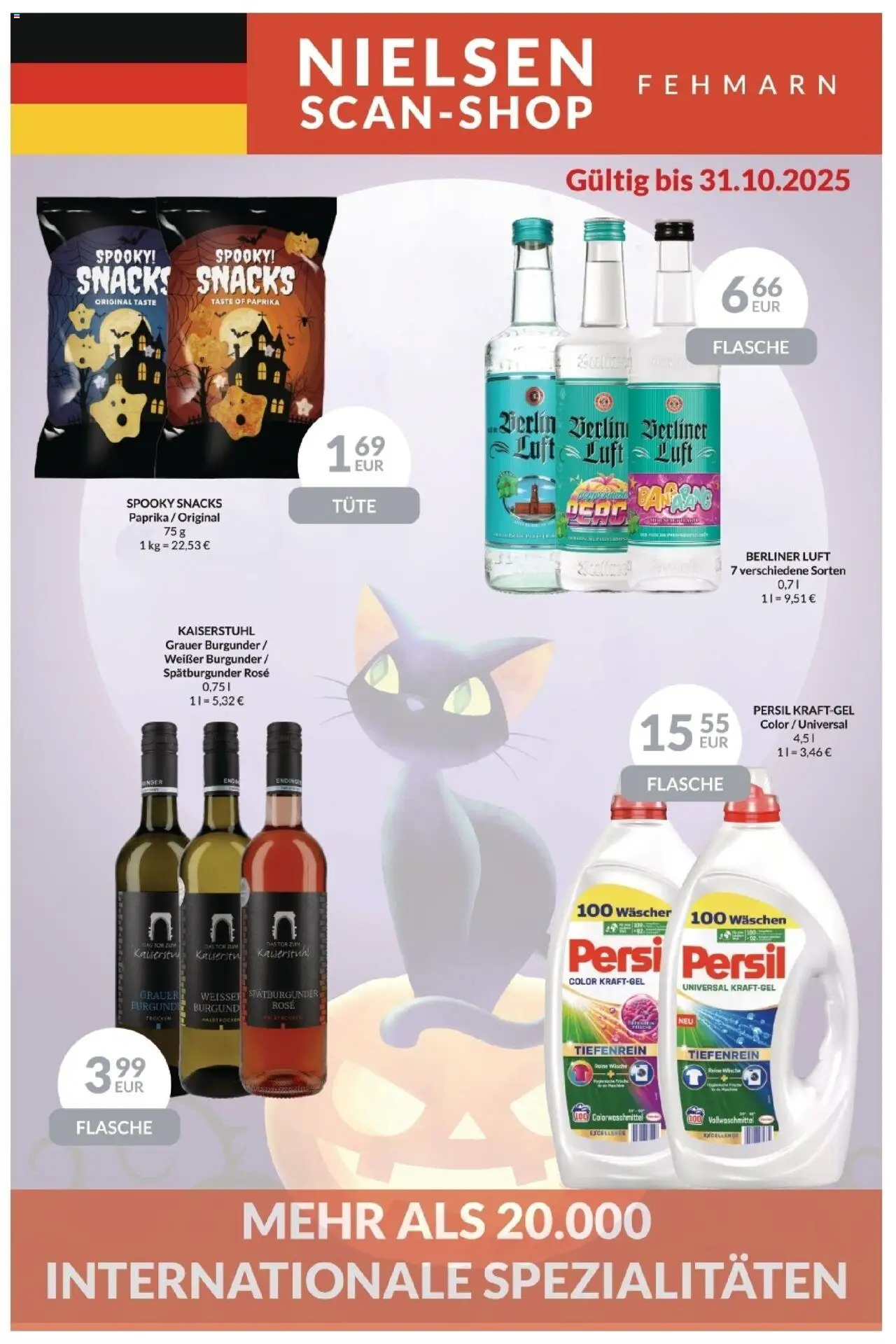 Nielsen Discount - Deutscher Prospekt - side 1- gyldig fra 17/10/2025