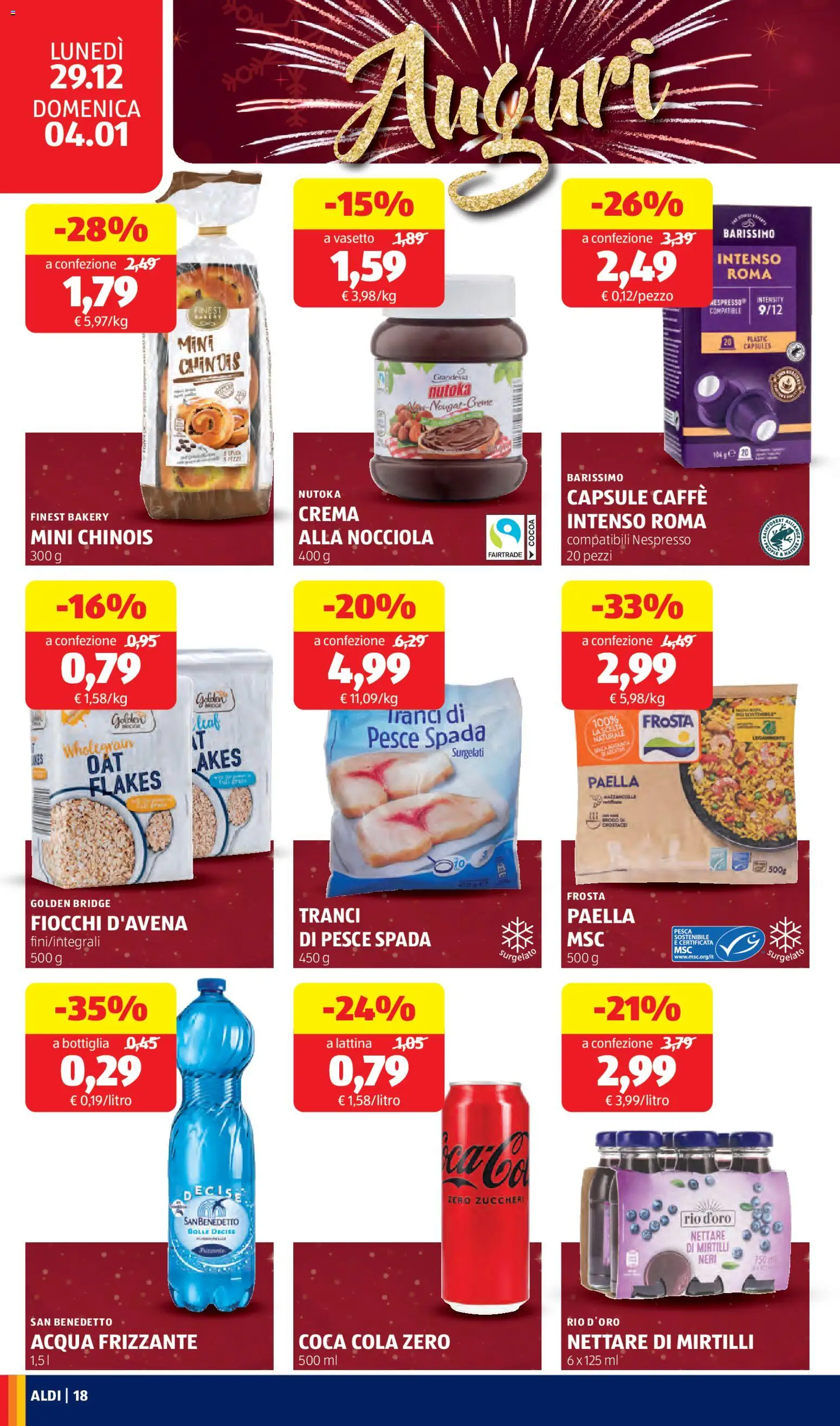 Volantino Aldi	 - pagina 18 - valido dal 29/12/2025