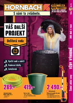 Náhled HORNBACH leták - Dešťová voda platný od 16.07.2025