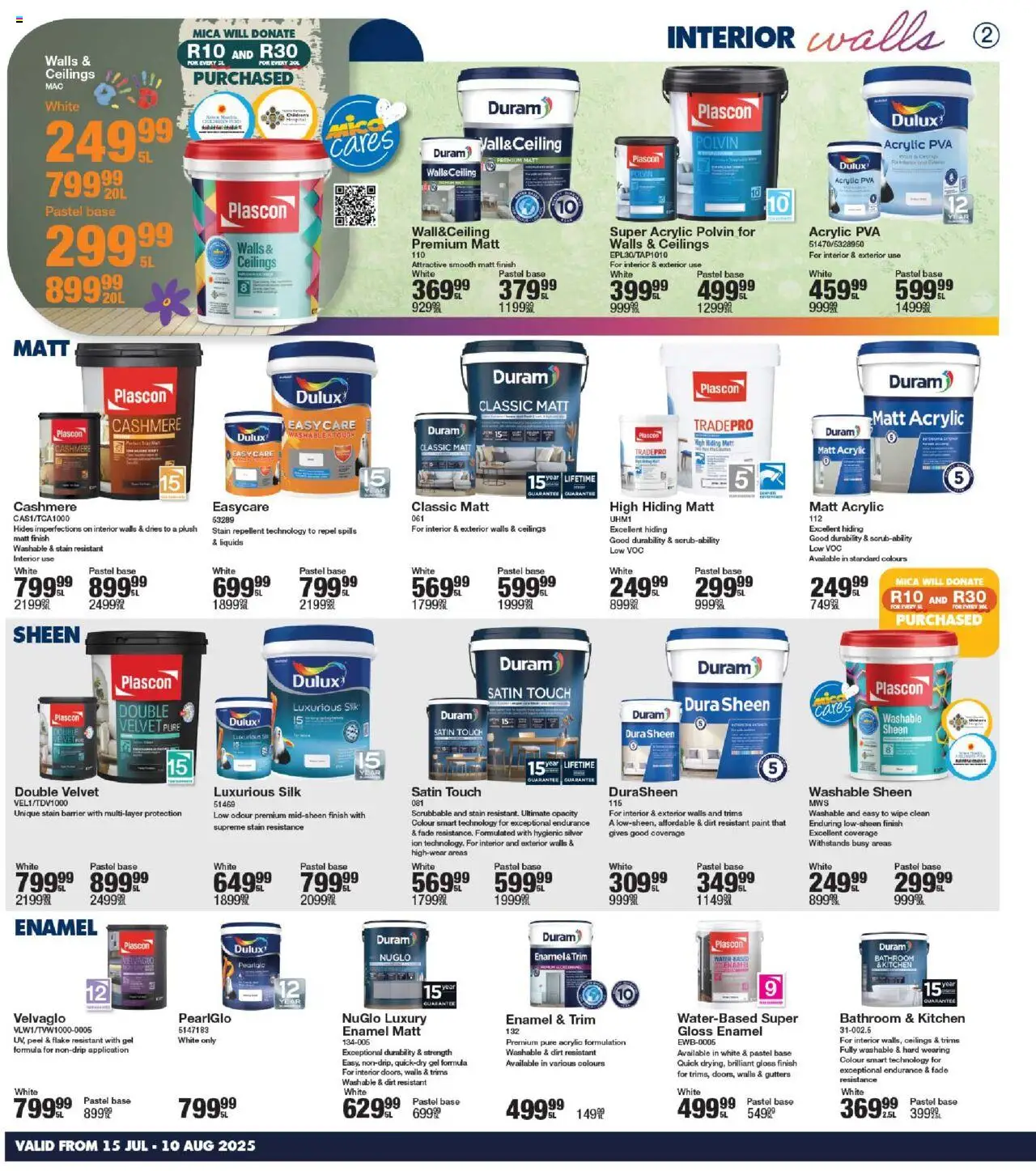 MICA Specials - page 2- valid from 15/07/2025