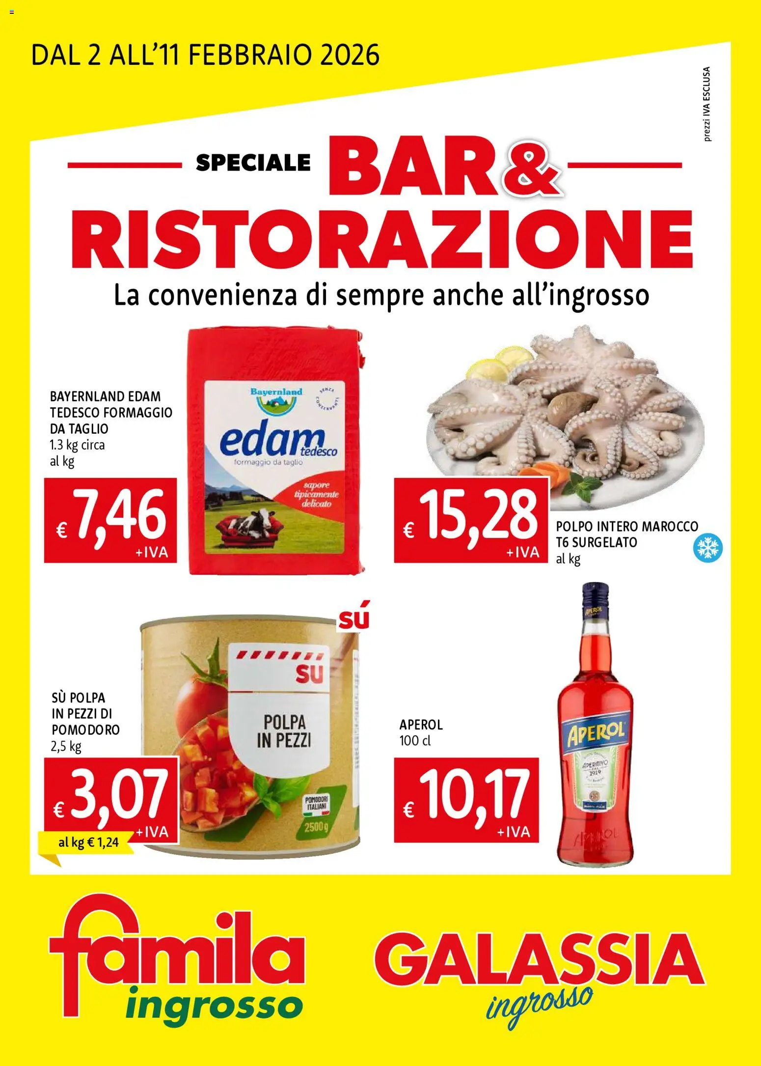 Famila Bar & Ristorazione catalogo - pagina 1 - valido dal 02/02/2026