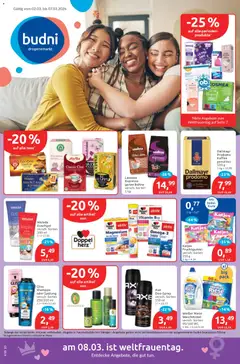 Vorschau Budni Prospekt 	 gültig ab 02.03.2026