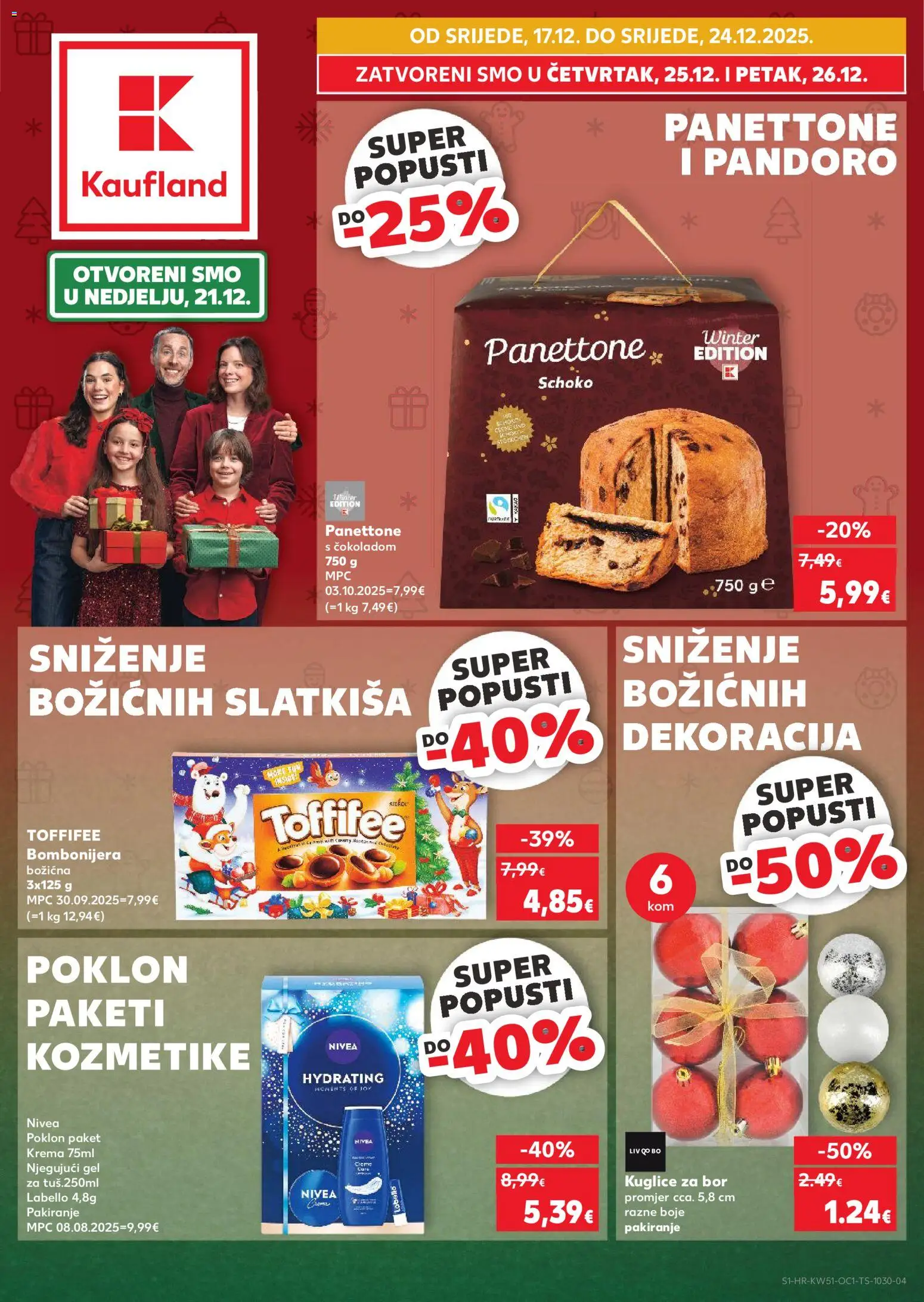 Ponuda Kaufland - stranica 1- važeći od 17.12.2025