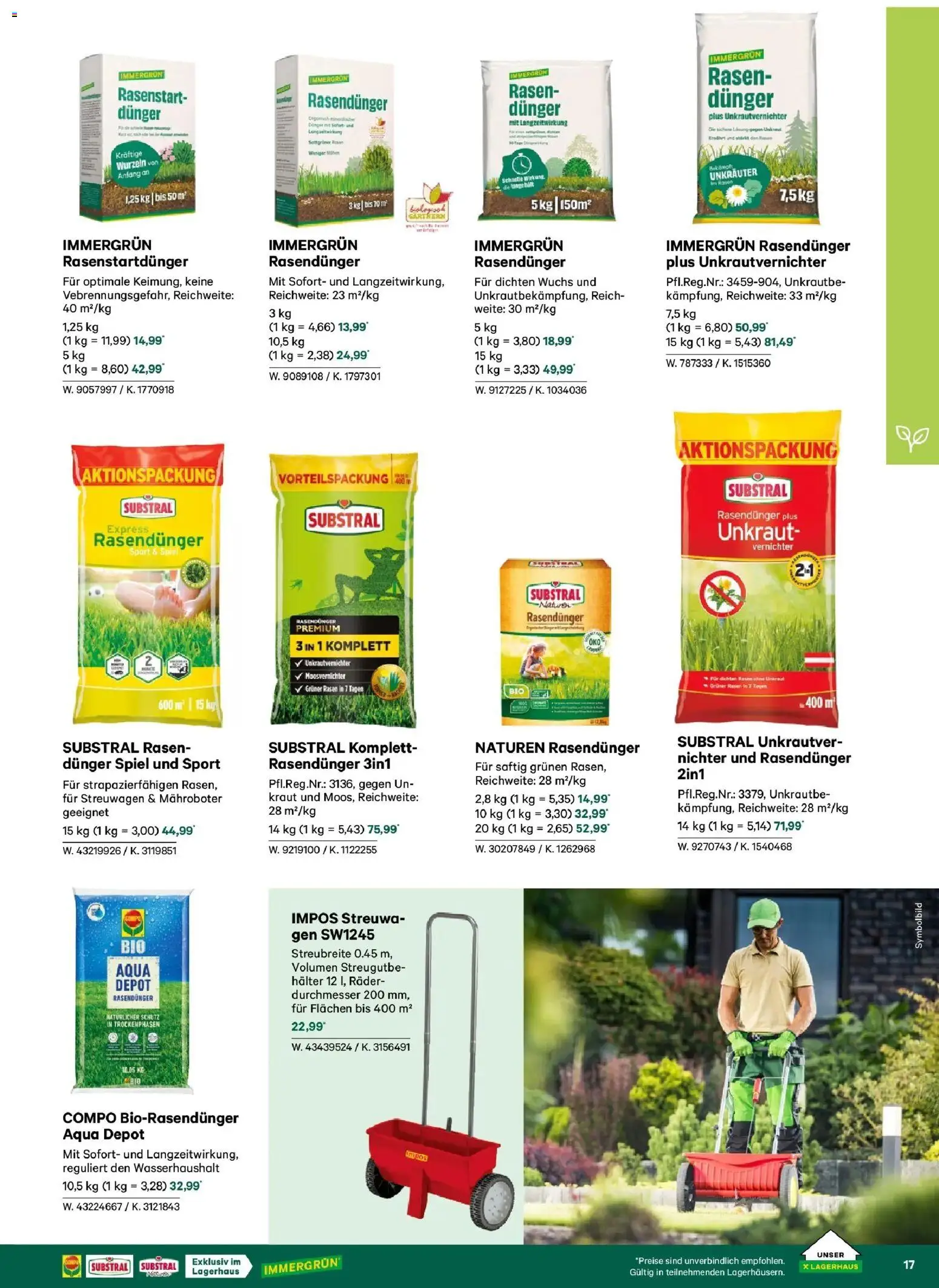 Lagerhaus Garten & Freizeit Katalog 2026 - Wien, Innsbruck - page 17- valid from 01.03.2026