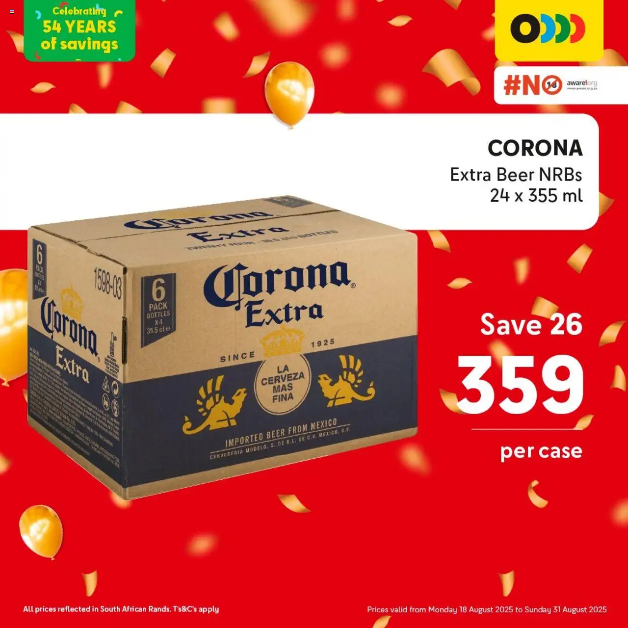 Makro Birthday Deals Beer - page 1- valid from 18/08/2025