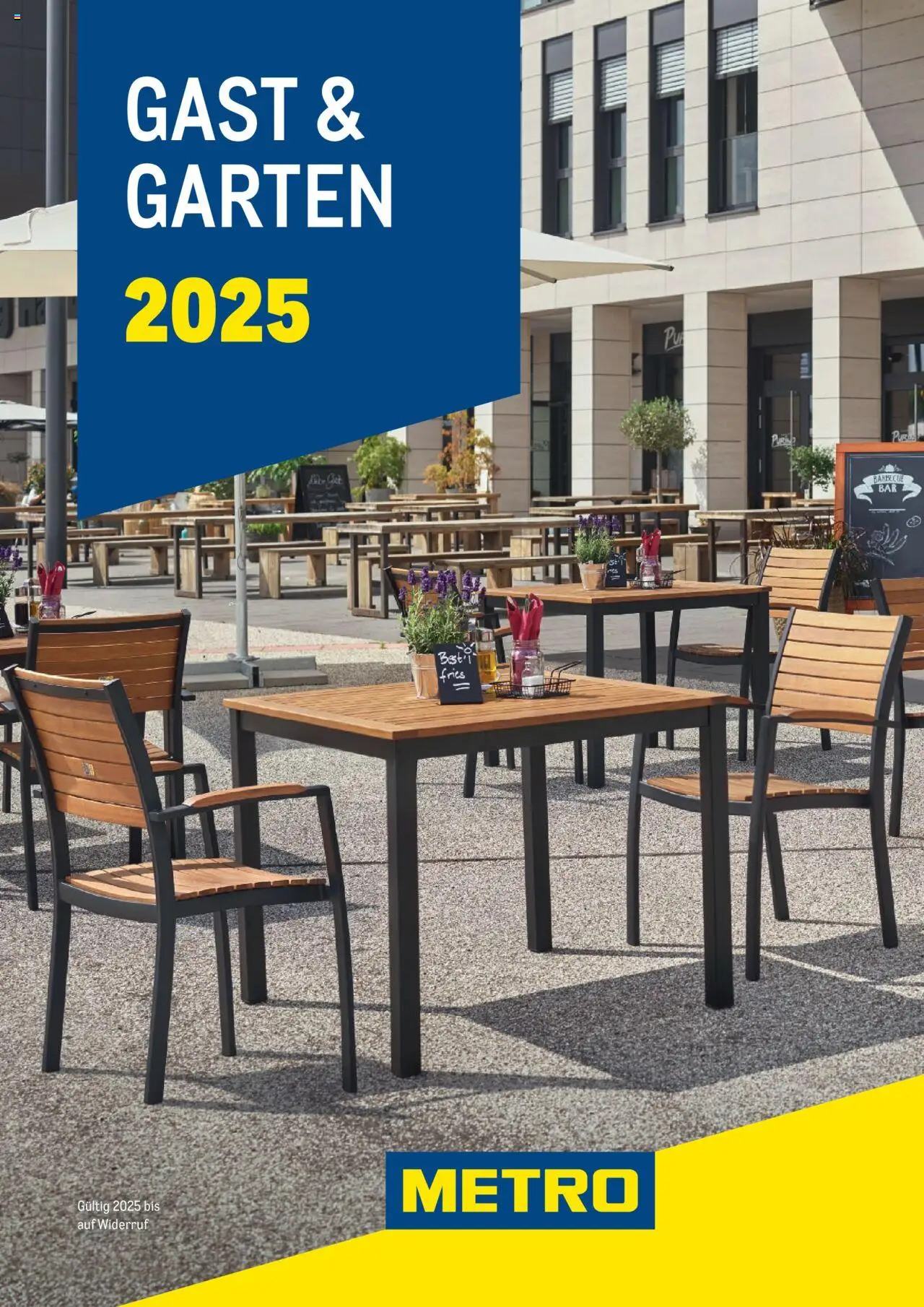 Metro angebote Gastgarten 2025 - Seite 1- gültig ab 09.08.2025