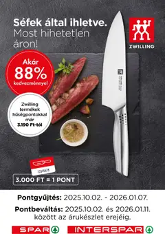 Előnézet Interspar Zwilling hűségakció érvényes 2025.10.02.-tól