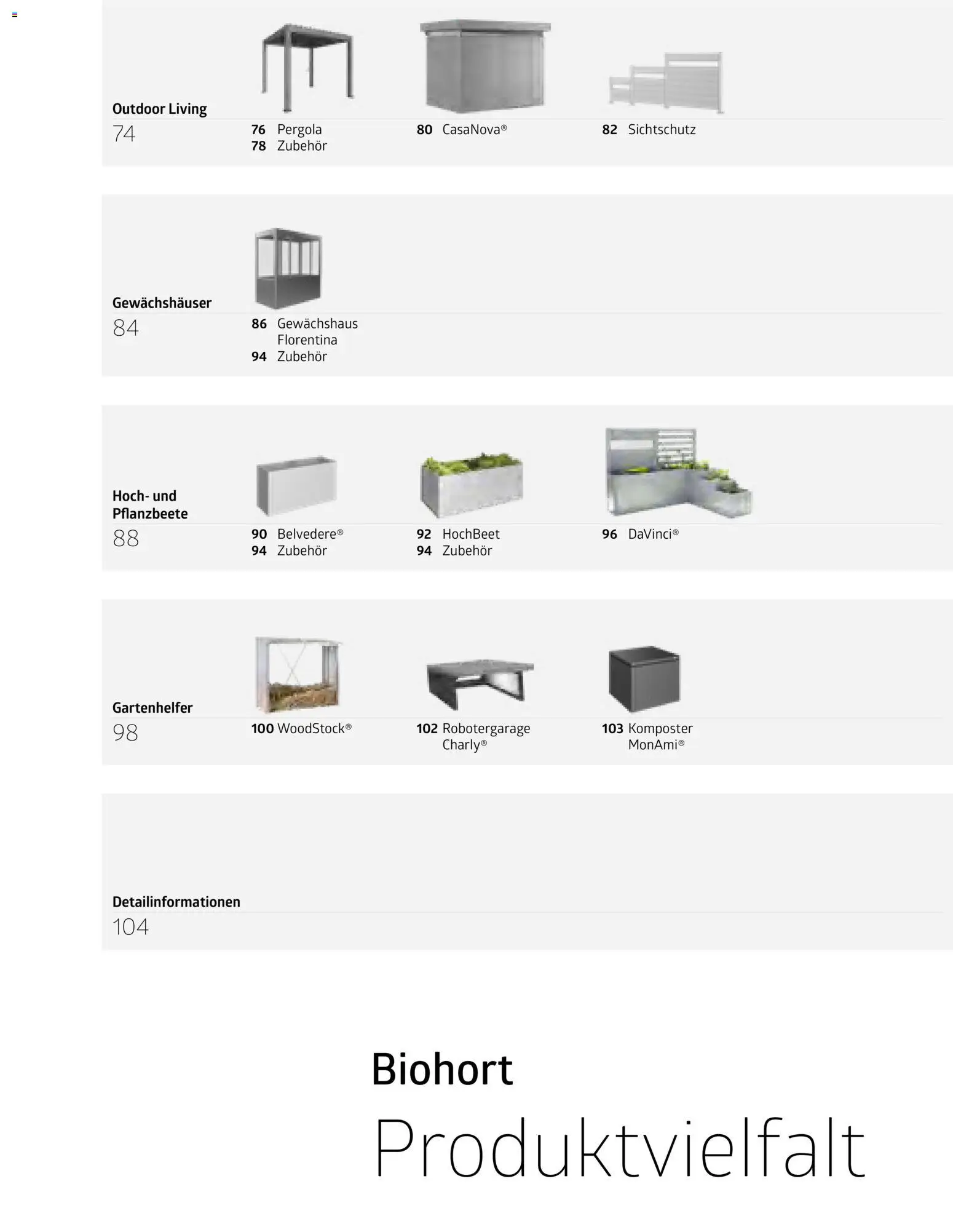 Dehner Biohort – Metall für Garten & Terrasse - Seite 5 - gültig ab 01.01.2026
