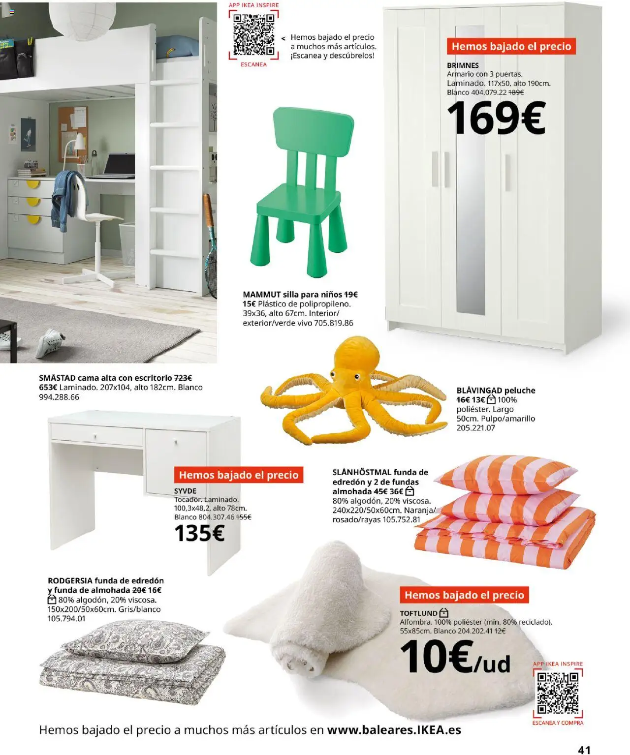 Catálogo IKEA Dormitorios - Página de 41 - Válido desde 01/09/2025